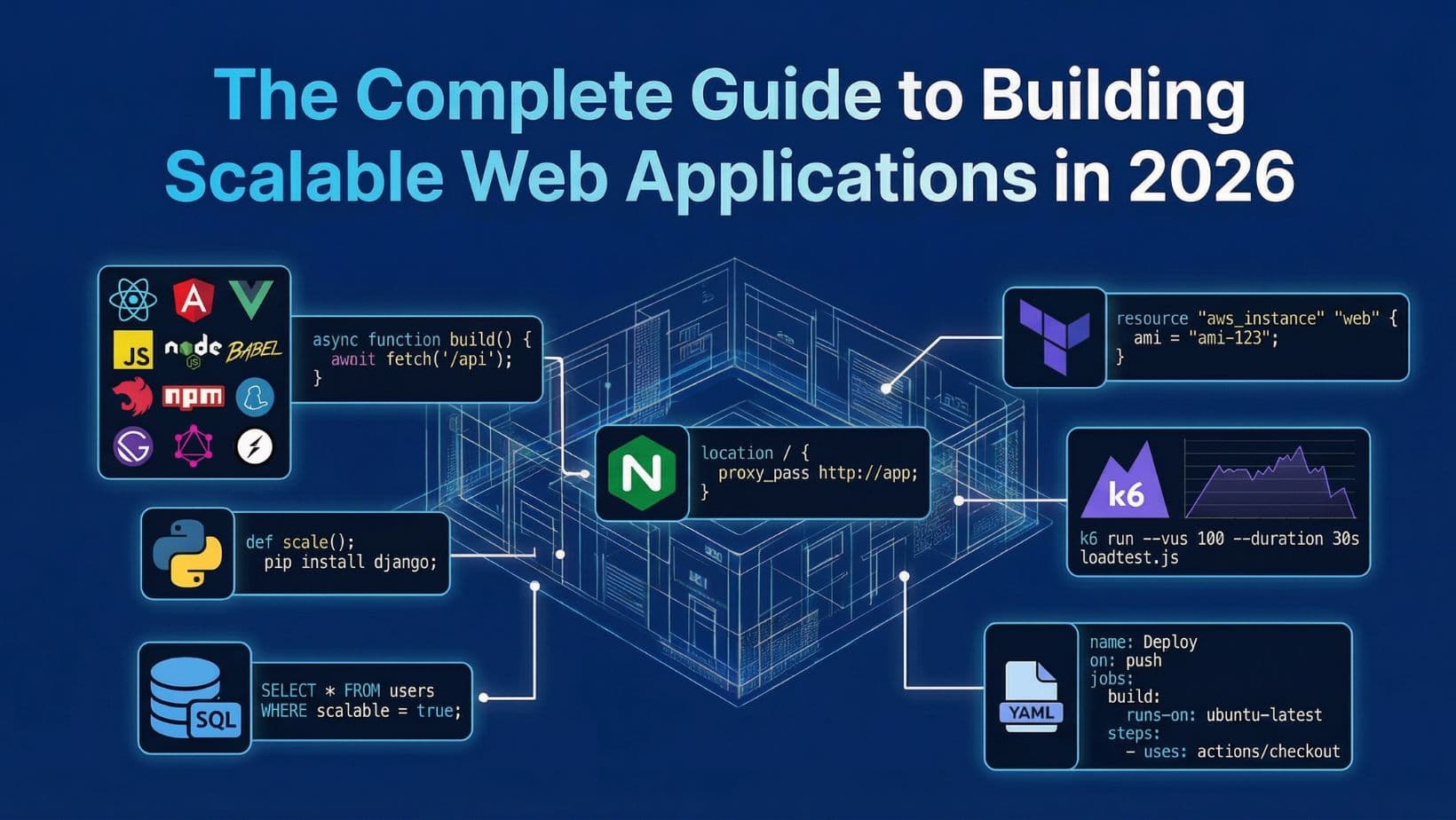 building a web application in 2026